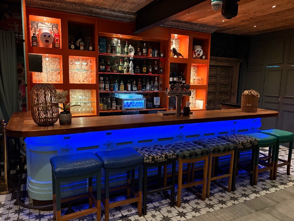 The Saloon — bold and atmospheric